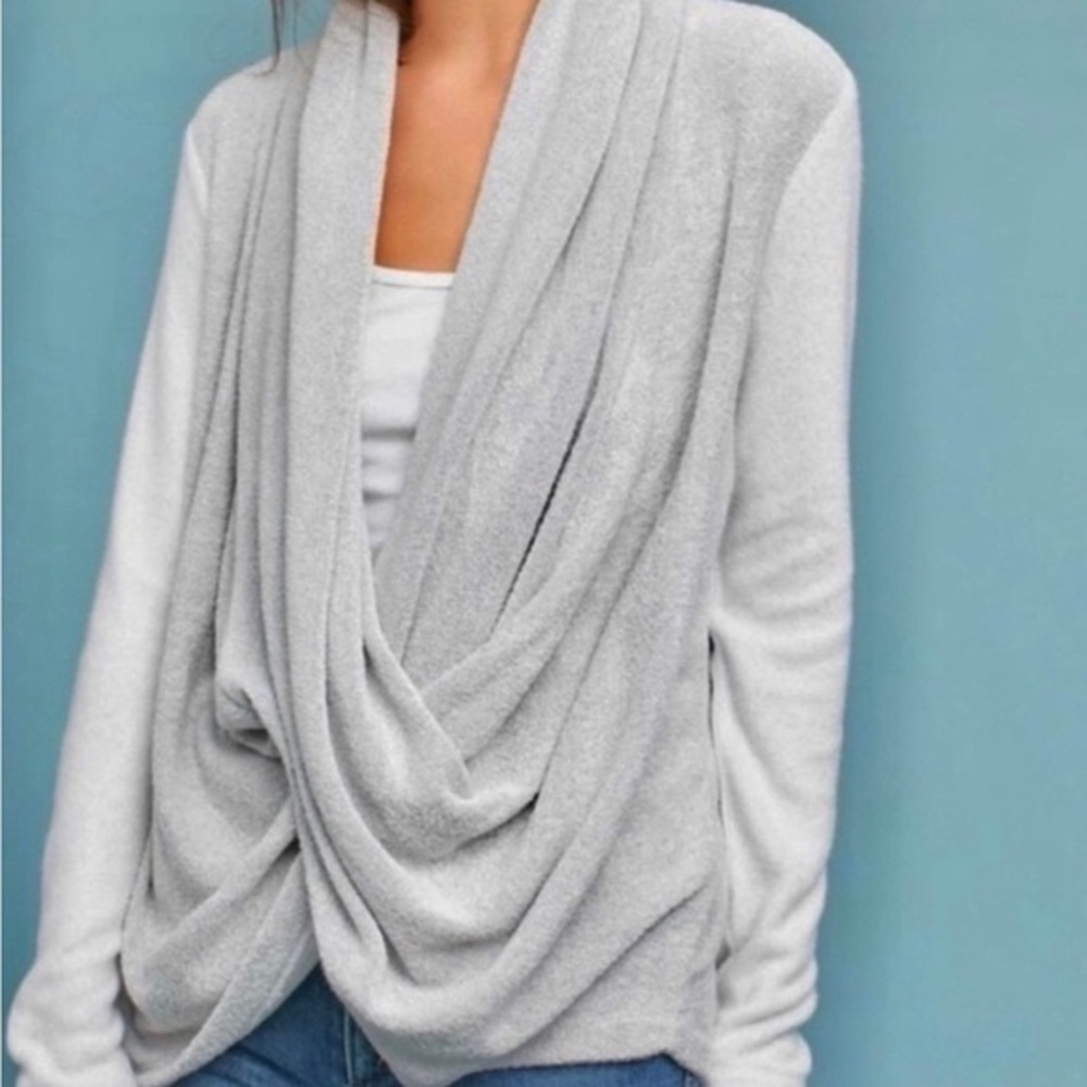 Anthropologie Wrap Sweater